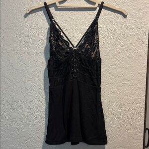Sky Clothing Trawangan Black Lace Top Sz XS NWT